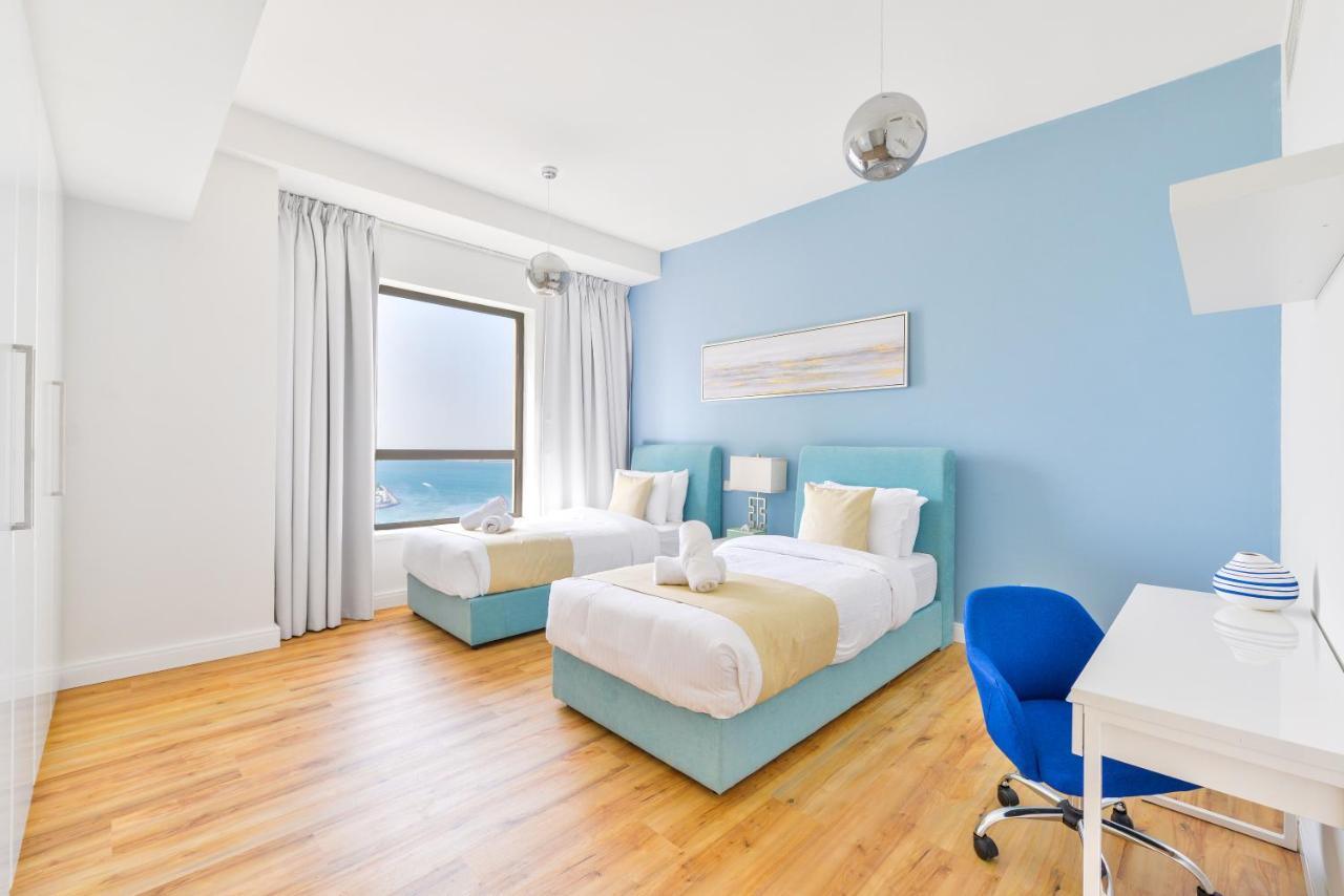 Luxury Jbr - Full Sea View - Free 5* Beach Resorts Access Dubai Ngoại thất bức ảnh