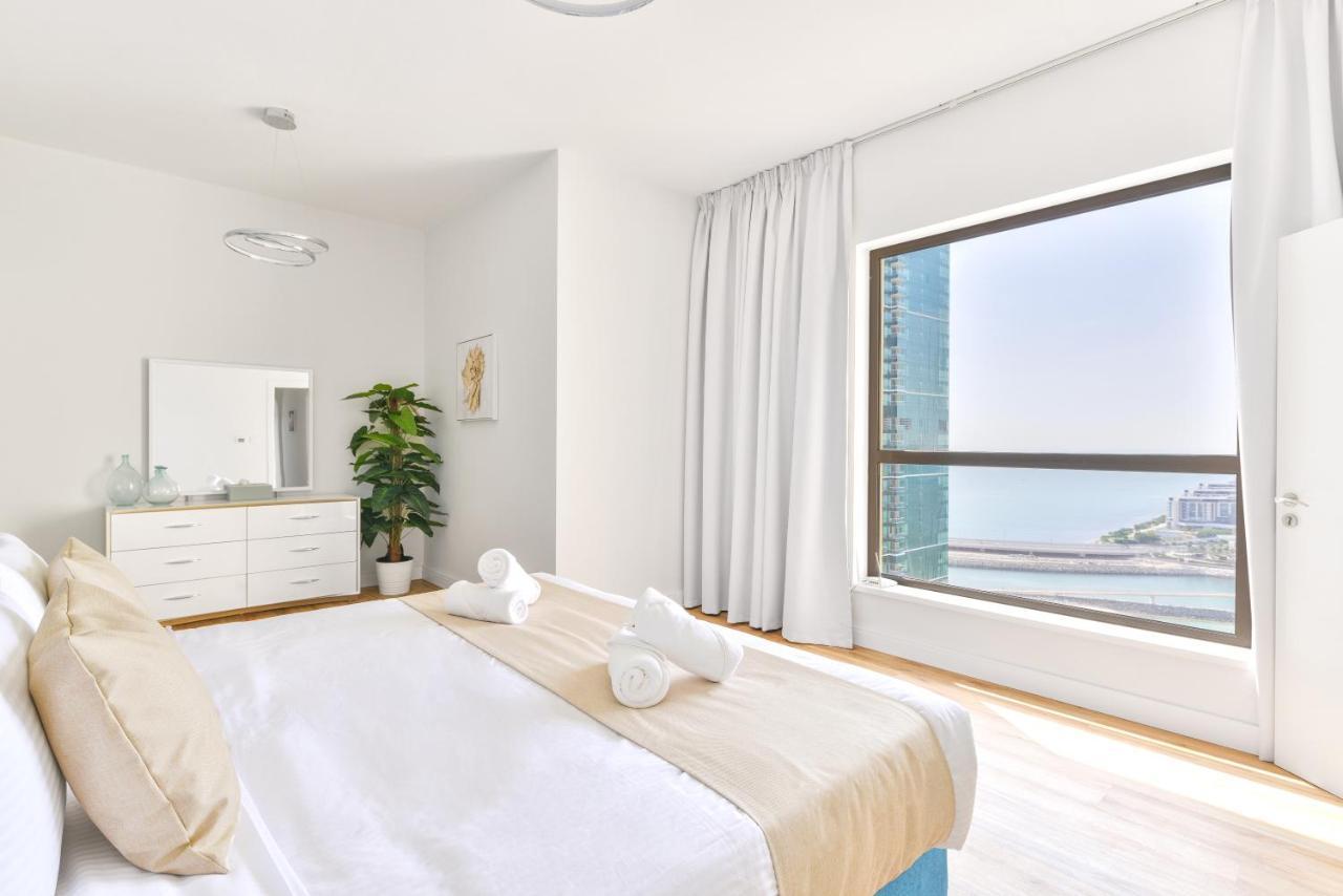Luxury Jbr - Full Sea View - Free 5* Beach Resorts Access Dubai Ngoại thất bức ảnh