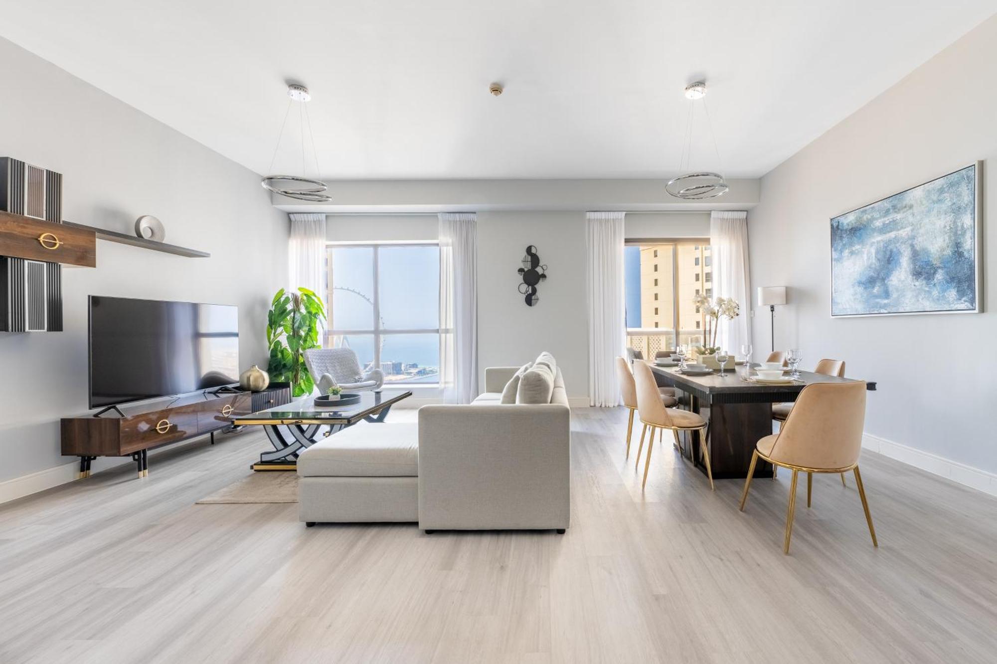 Luxury Jbr - Full Sea View - Free 5* Beach Resorts Access Dubai Ngoại thất bức ảnh