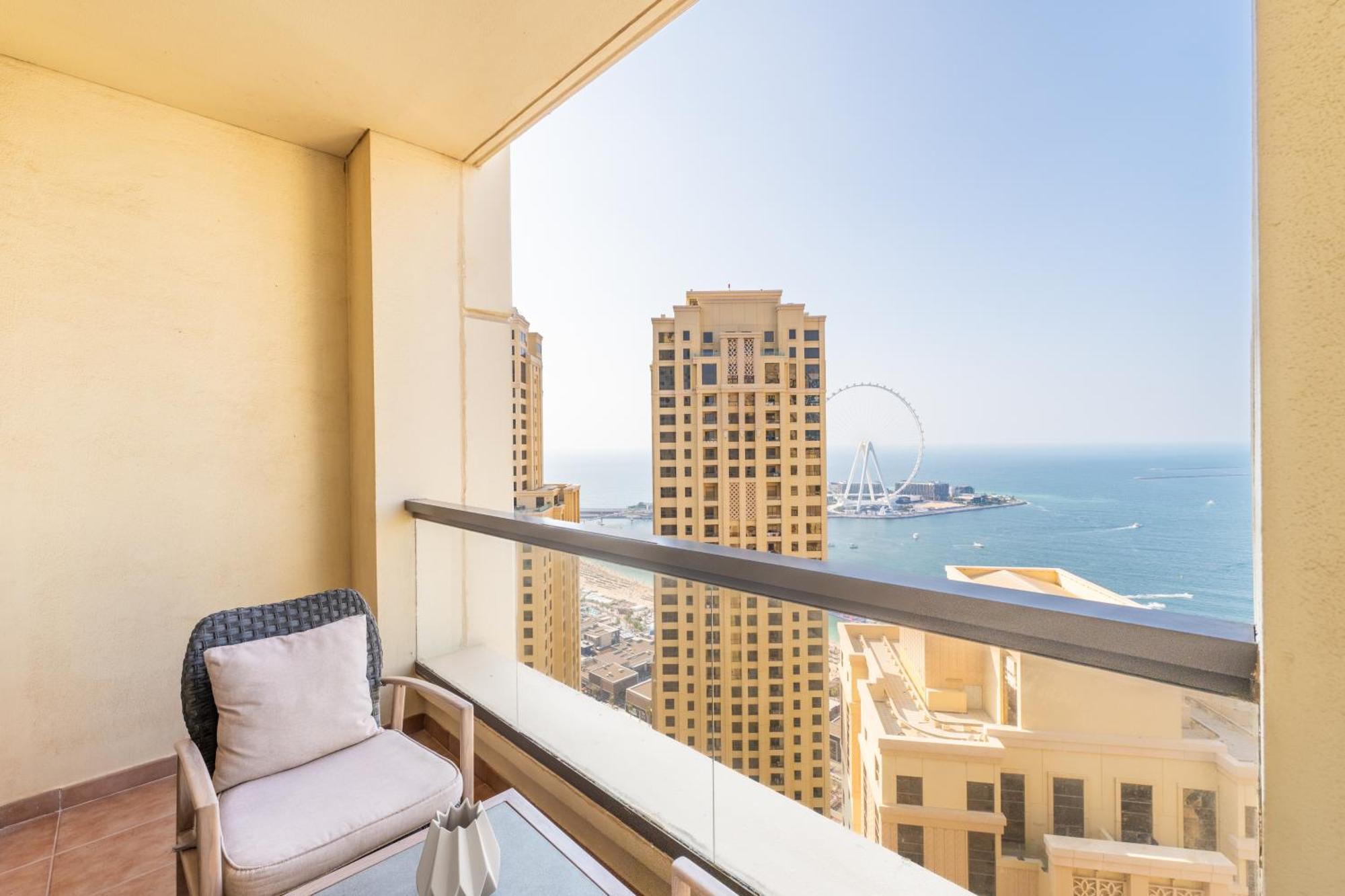Luxury Jbr - Full Sea View - Free 5* Beach Resorts Access Dubai Ngoại thất bức ảnh