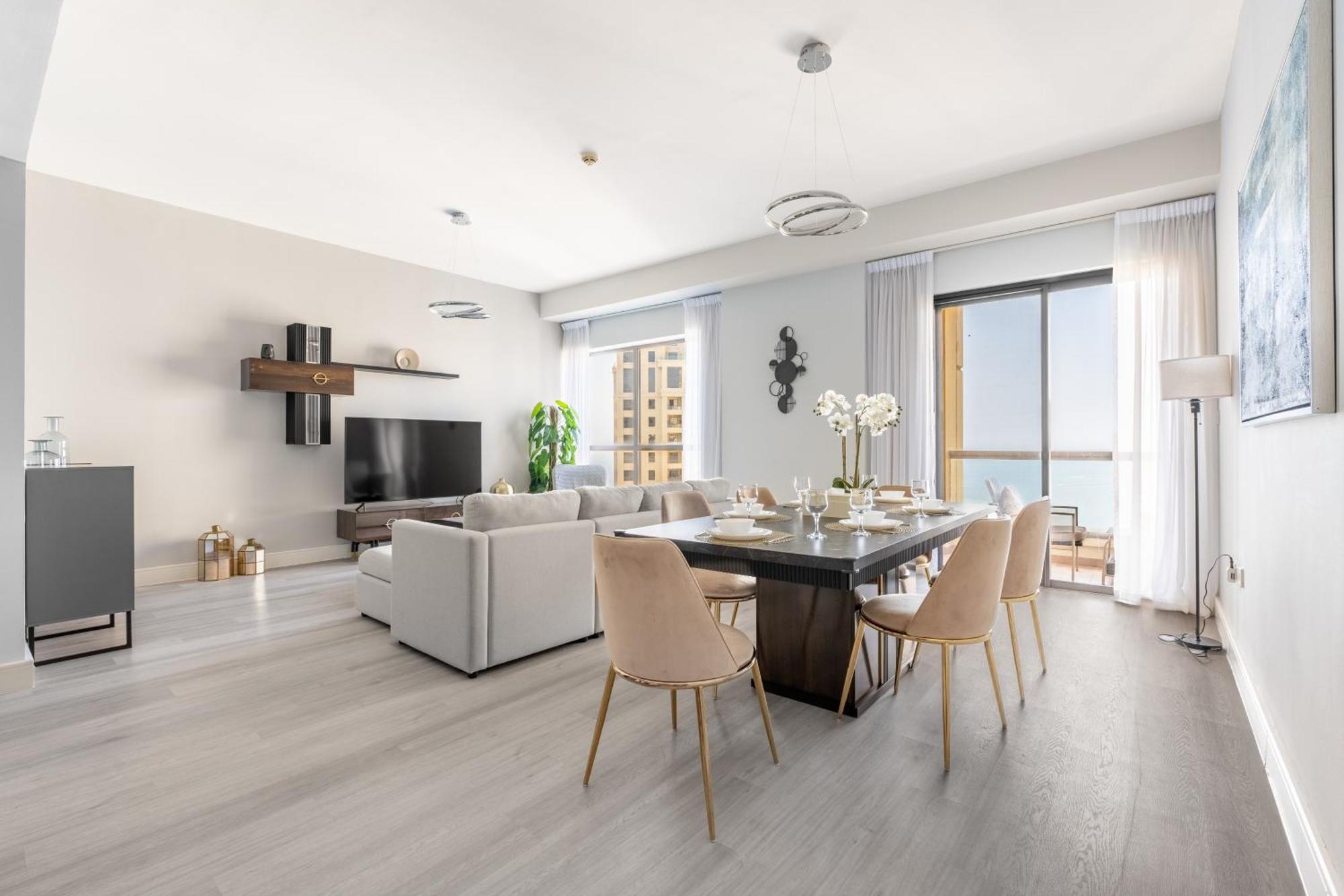 Luxury Jbr - Full Sea View - Free 5* Beach Resorts Access Dubai Ngoại thất bức ảnh